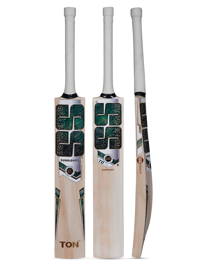 SS Tim David Carnage English Willow Cricket Bat - Junior