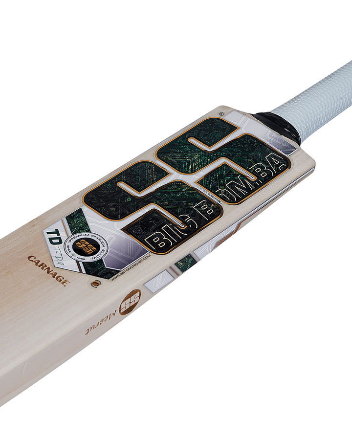 SS Tim David Carnage English Willow Cricket Bat - Junior