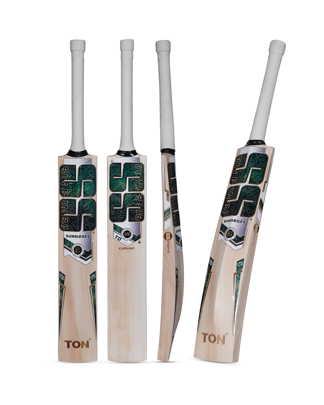 SS Tim David Carnage English Willow Cricket Bat - Junior