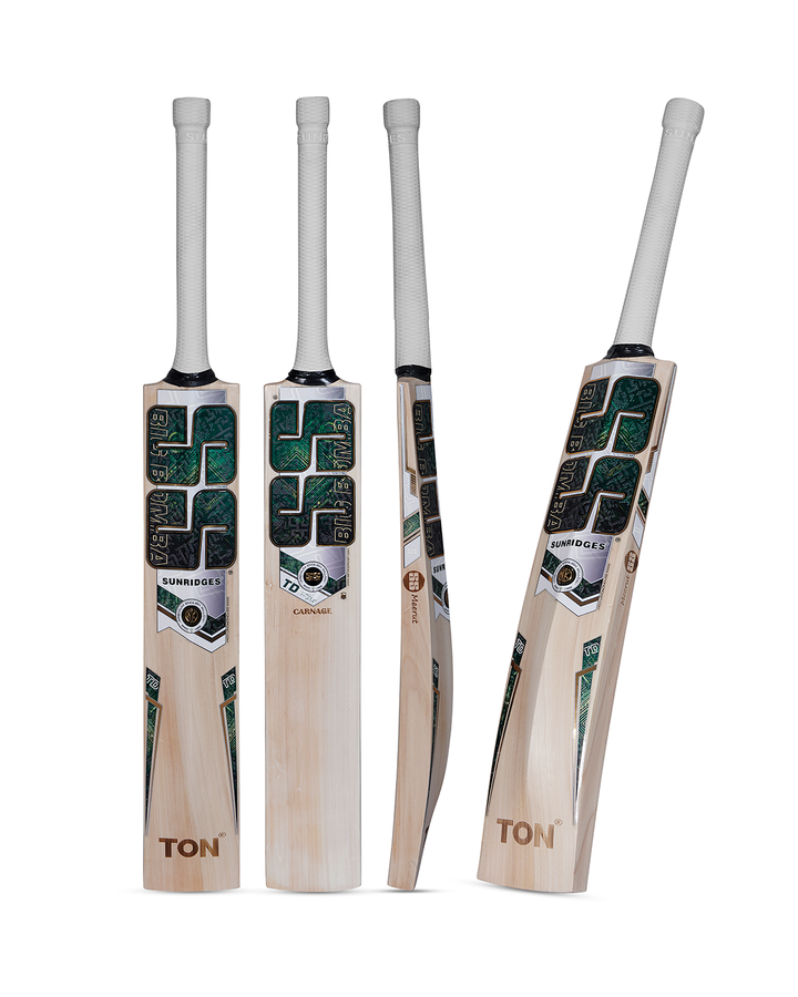 SS Tim David Carnage English Willow Cricket Bat - Junior