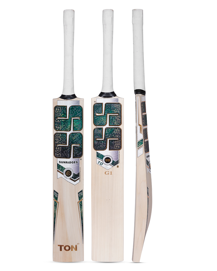SS Tim David G1 English Willow Cricket Bat - Junior
