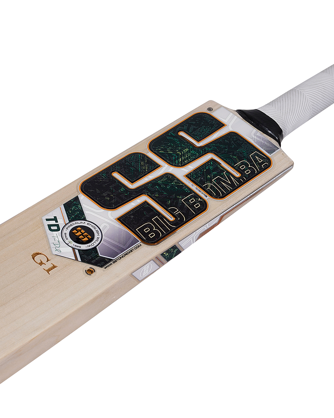 SS Tim David G1 English Willow Cricket Bat - Junior