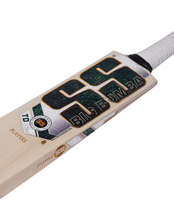 SS Tim David Players English Willow Cricket Bat - Junior