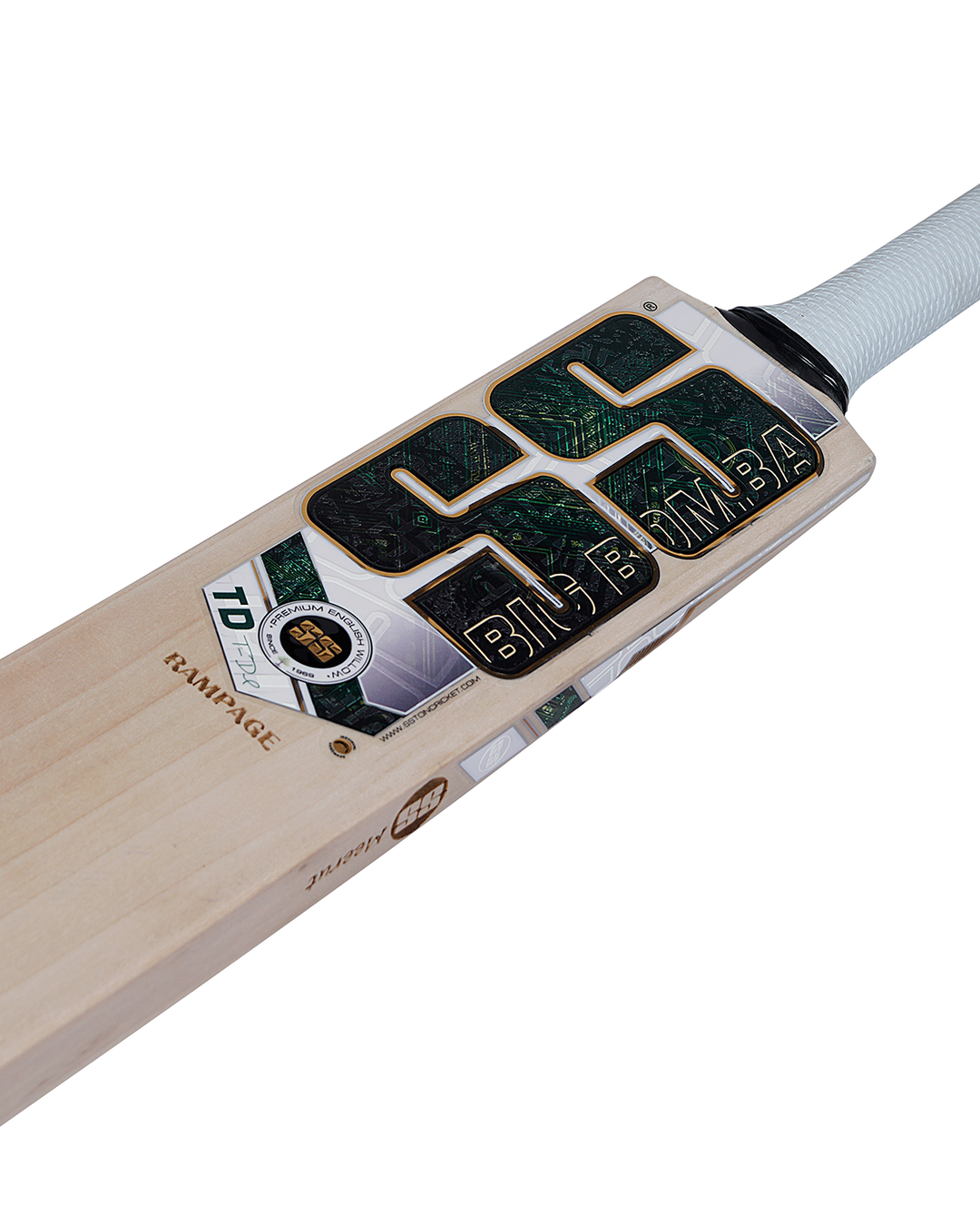 SS Tim David Rampage English Willow Cricket Bat - SH
