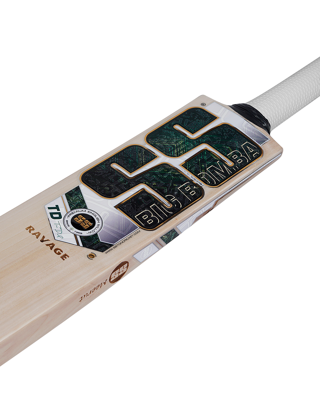 SS Tim David Ravage English Willow Cricket Bat - SH