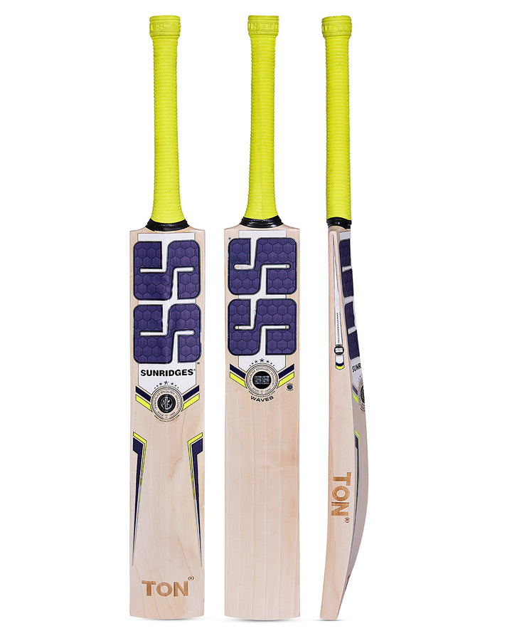 SS Waves English Willow Cricket Bat - SH