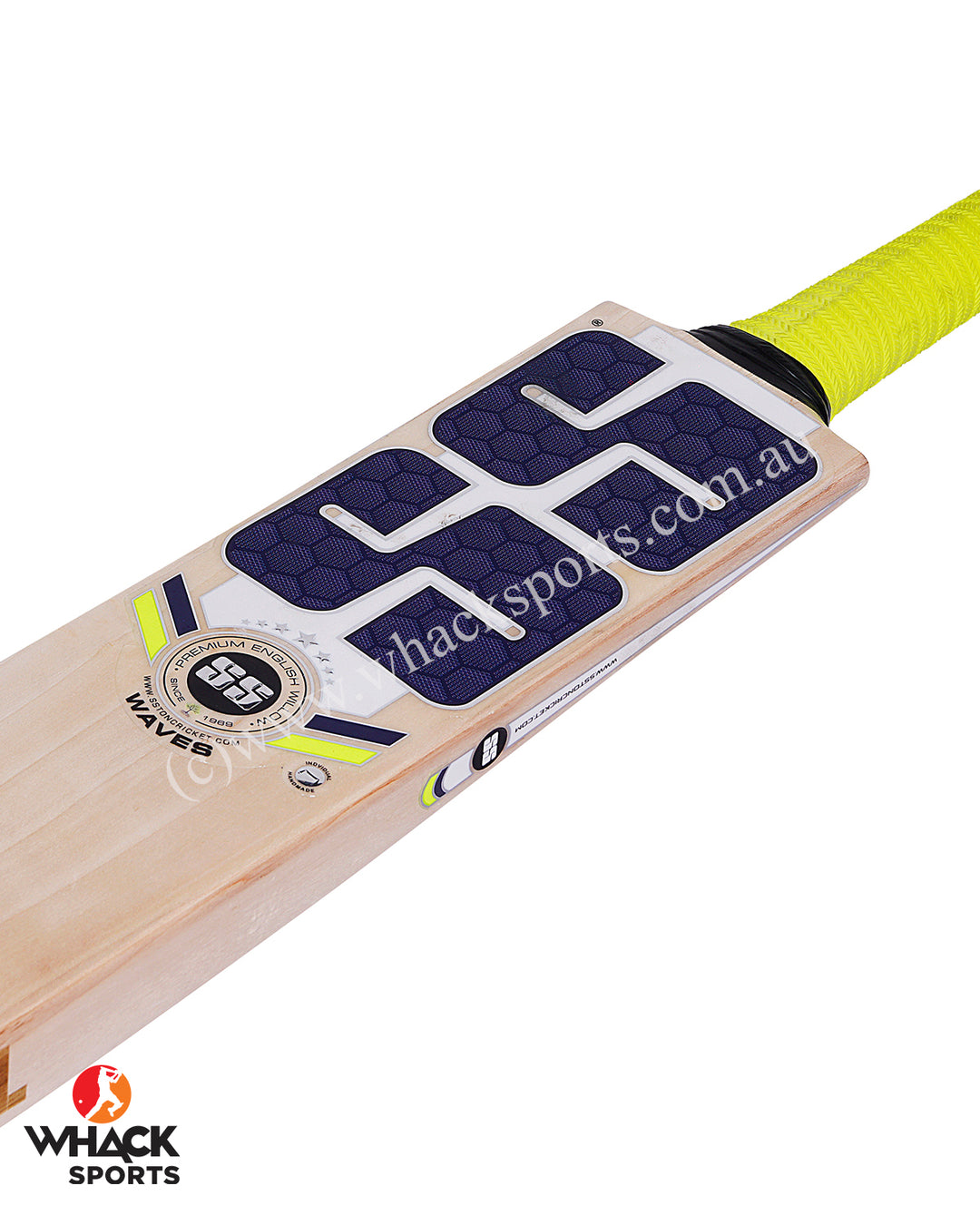 SS Waves English Willow Cricket Bat - SH