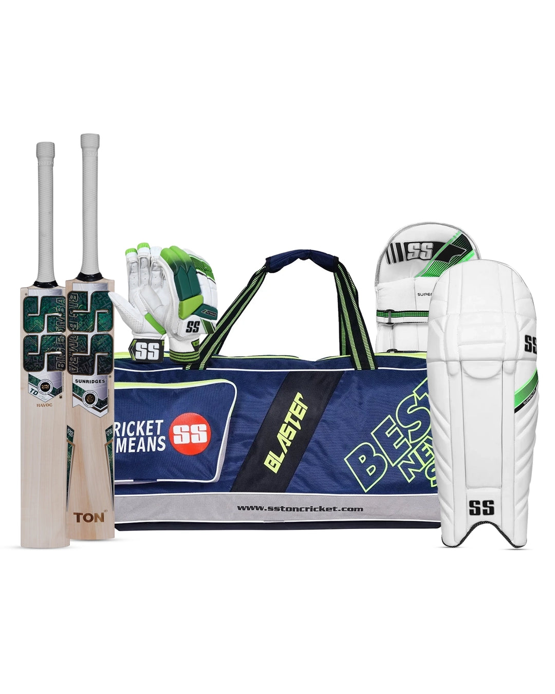 SS Tim David Havoc Cricket Bundle Kit - Senior