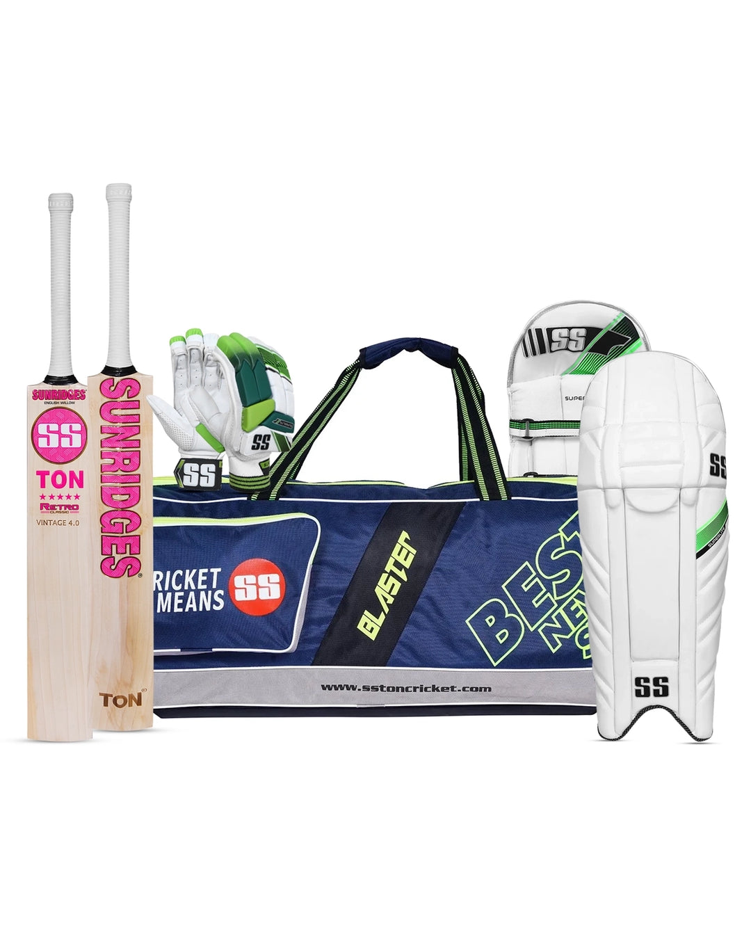SS Vintage 4.0 Cricket Bundle Kit - Senior