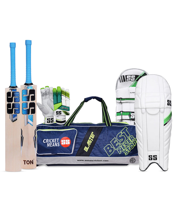 SS Premium Cricket Bundle Kit - Youth/Harrow