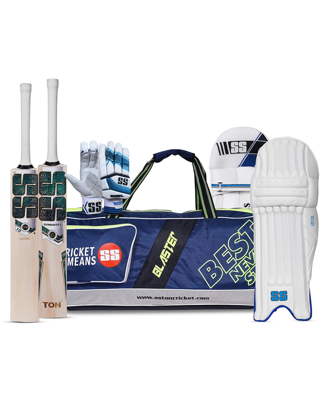 SS TD Player Cricket Bundle Kit - Youth/Harrow