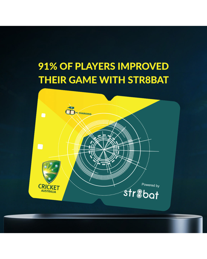 Str8bat Pro Cricket Bat Smart Sticker v2.0