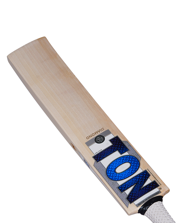 TON Diamond English Willow Cricket Bat - Junior