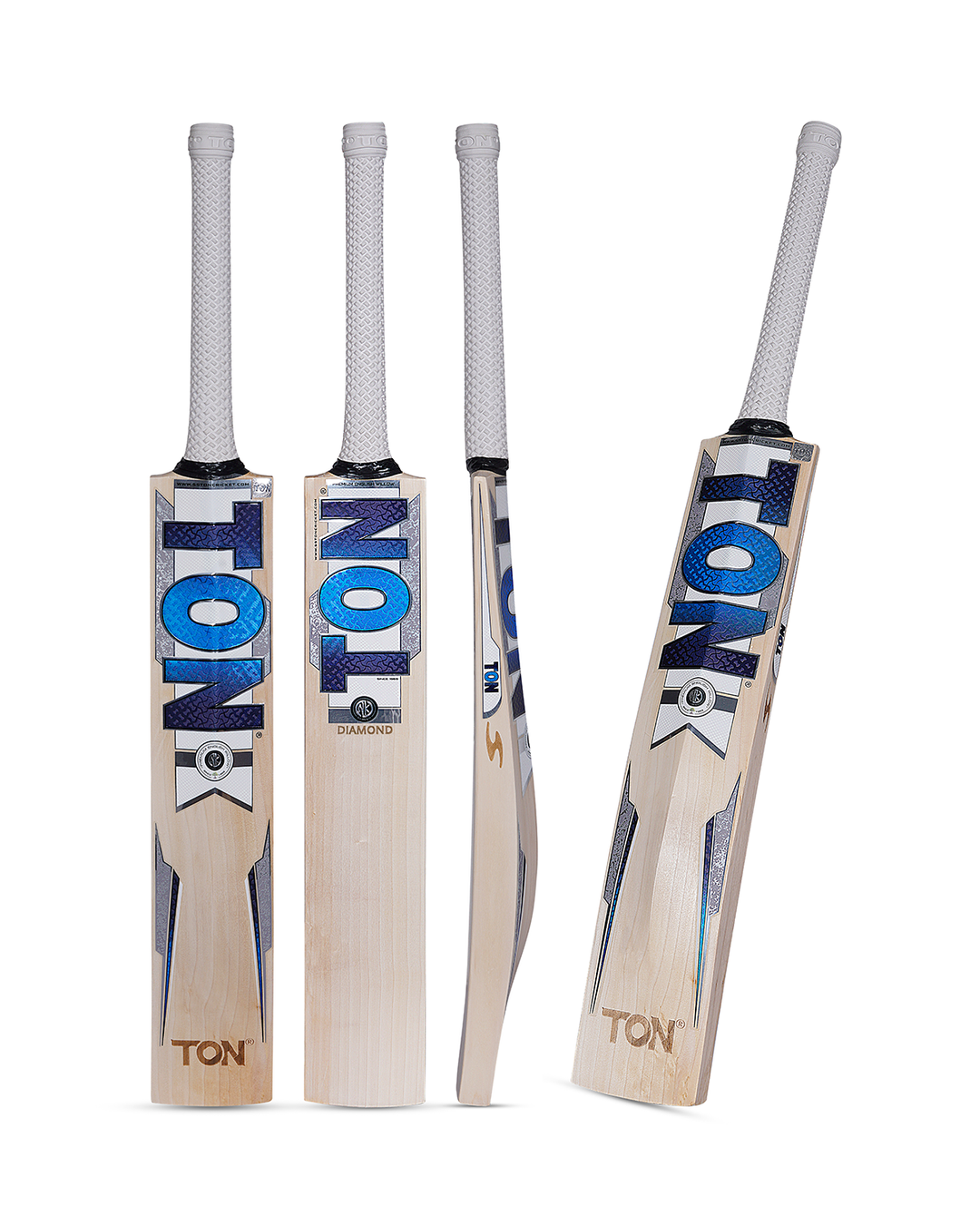 TON Diamond English Willow Cricket Bat - Junior