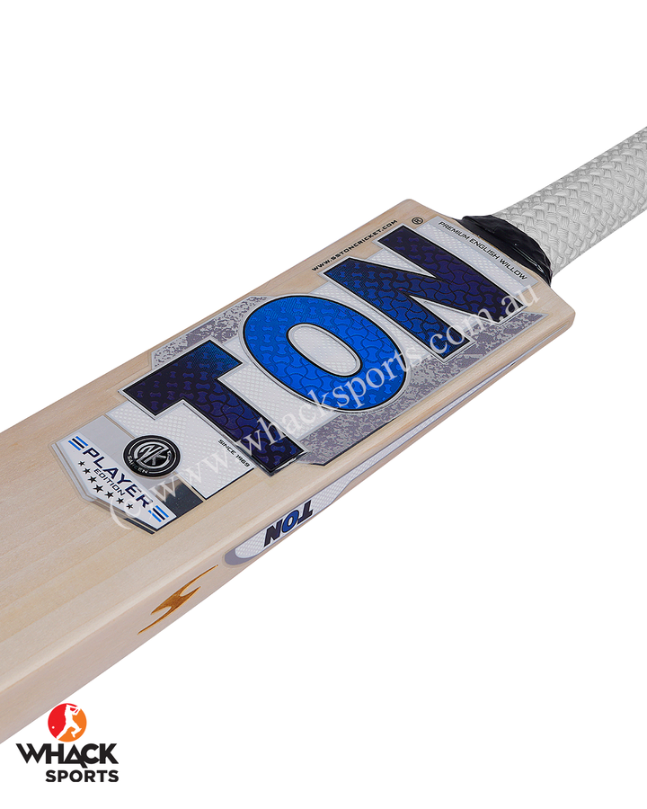 TON Player Edition English Willow Cricket Bat - SH