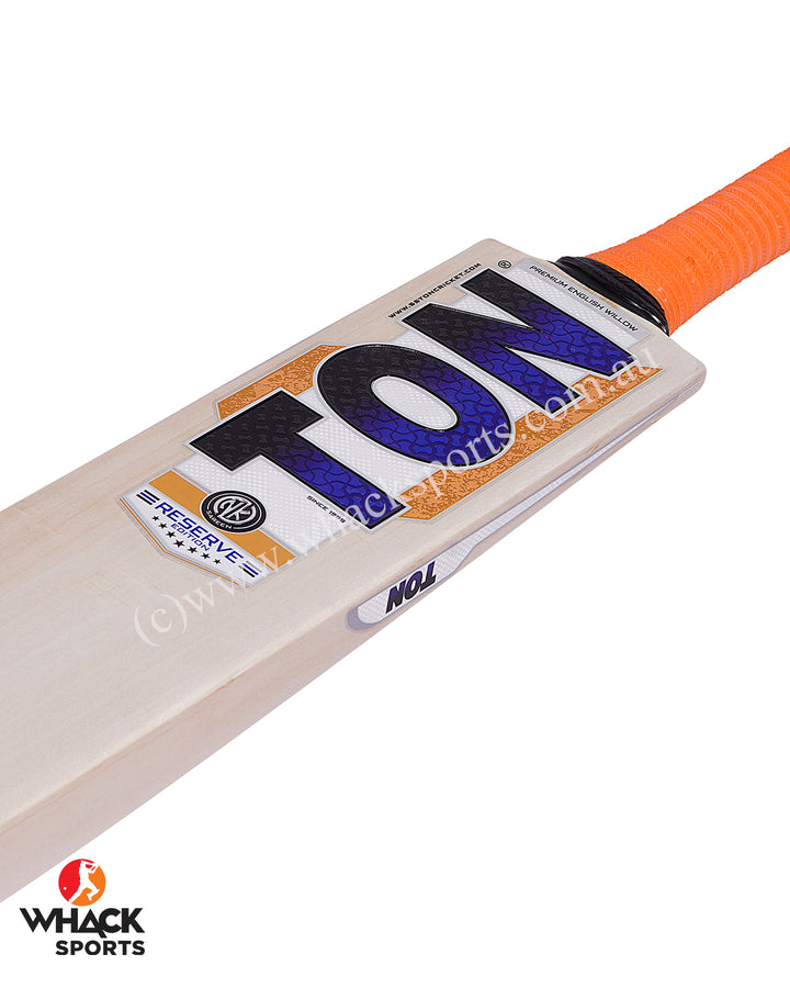 TON Reserve Edition Player Grade English Willow Cricket Bat - Boys/Junior