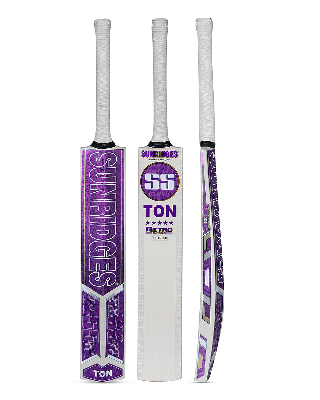 SS Vintage 6.0 English Willow Cricket Bat - Youth/Harrow