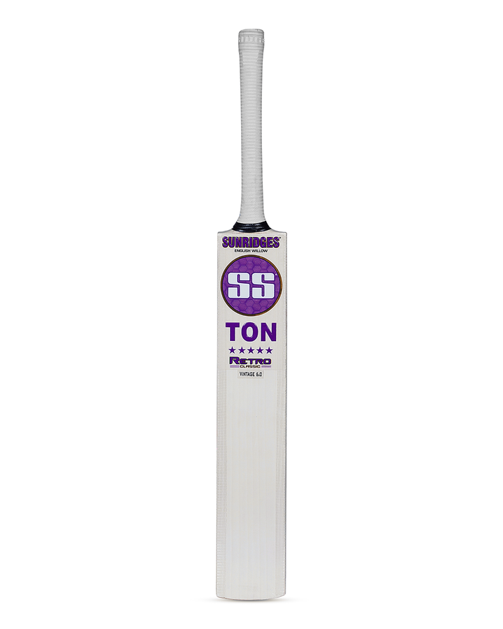 SS Vintage 6.0 English Willow Cricket Bat - Youth/Harrow