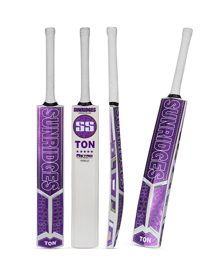 SS Vintage 6.0 English Willow Cricket Bat - Youth/Harrow