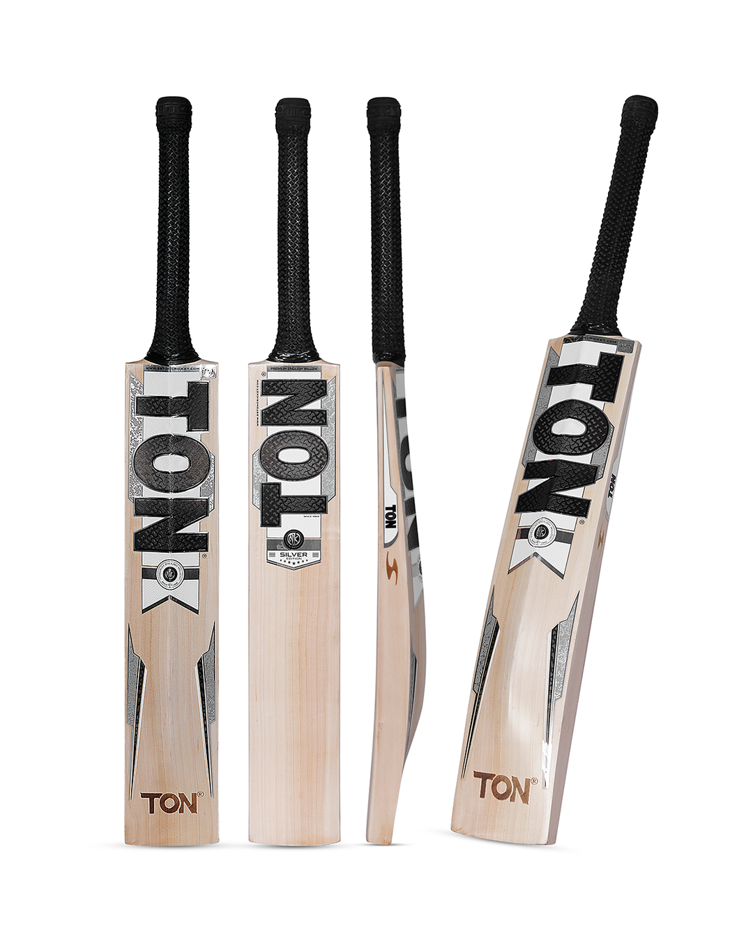 TON Silver Edition Grade 1 English Willow Cricket Bat - SH