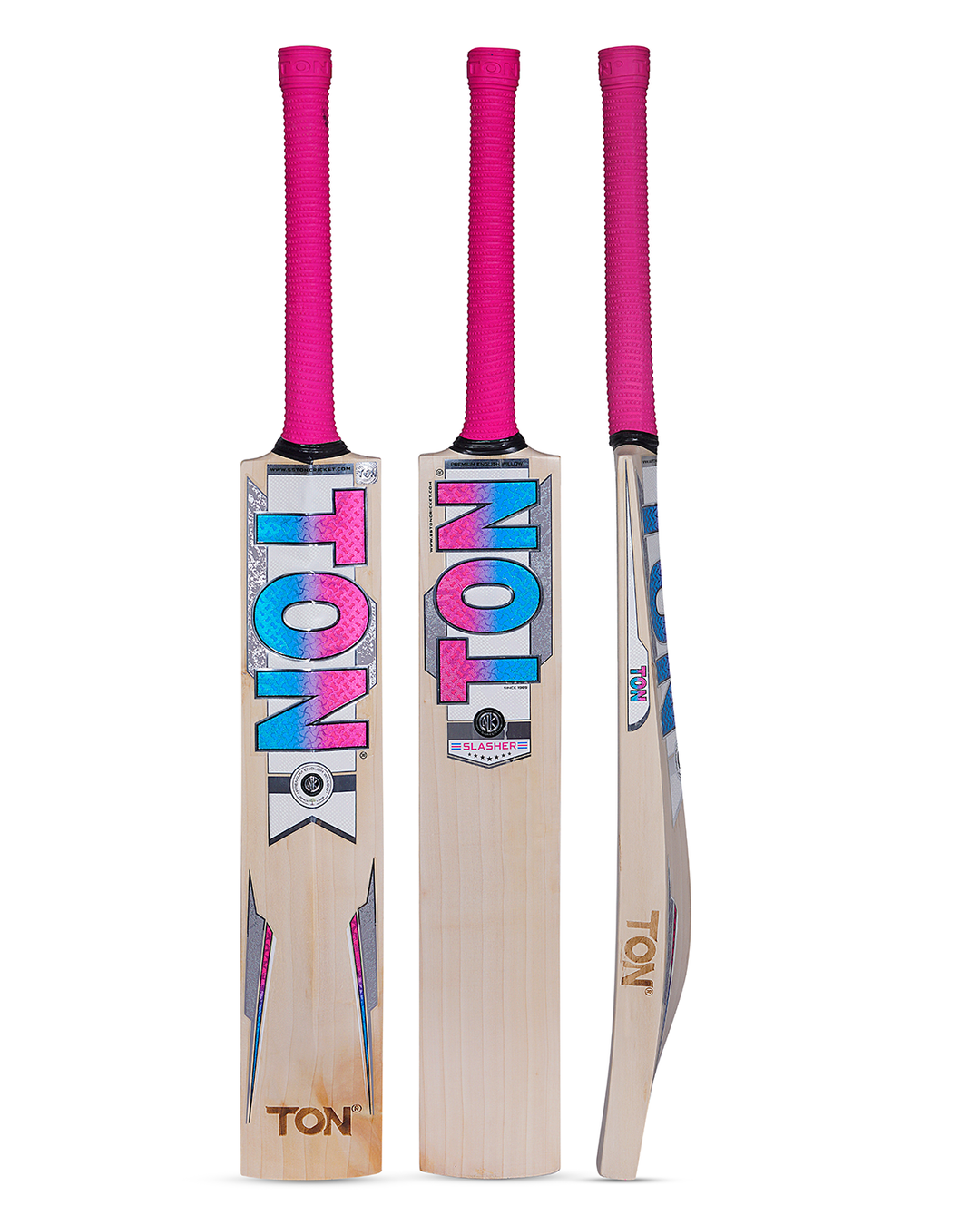 TON Slasher Grade 1 English Willow Cricket Bat - SH