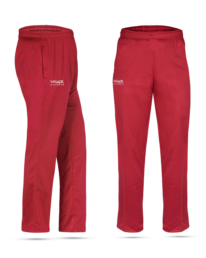 WHACK Elite Cricket Trouser - Maroon - Junior