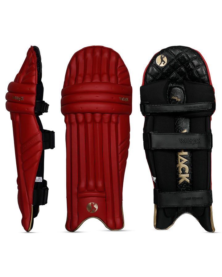 WHACK Player Colour Batting Pads - Red