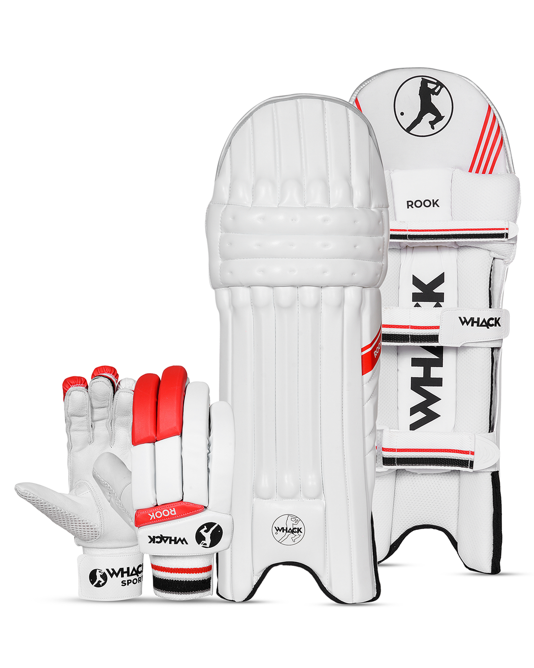 Whack Rook Batting Pads and Gloves Bundle - Youth