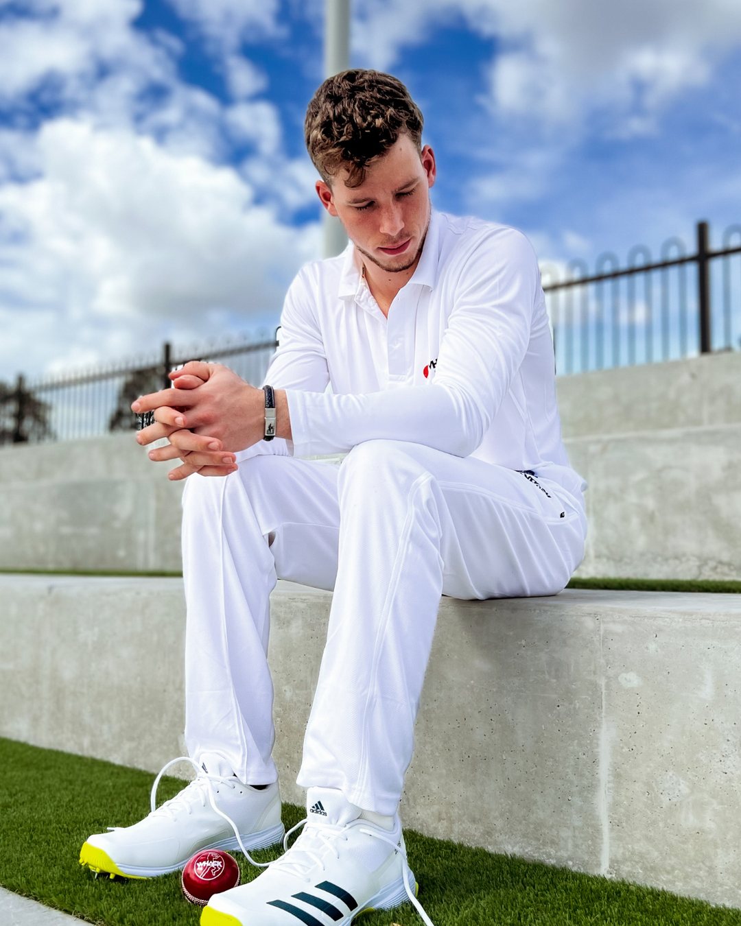 WHACK Elite Cricket Trouser - White - Junior