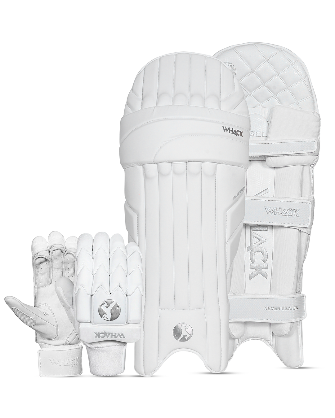 Whack Platinum Batting Pads and Gloves Bundle