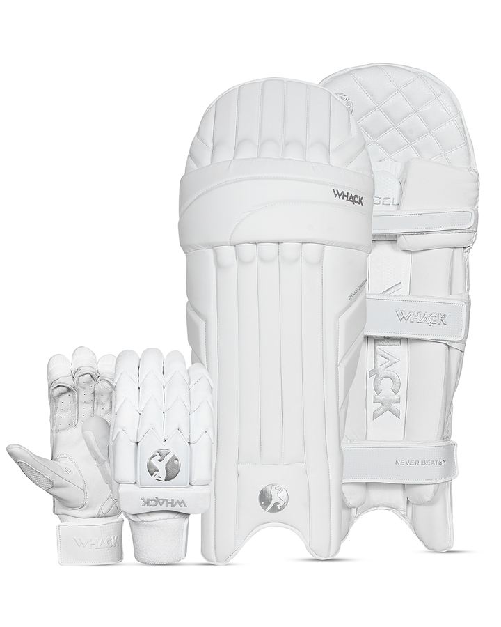 Whack Platinum Batting Pads and Gloves Bundle