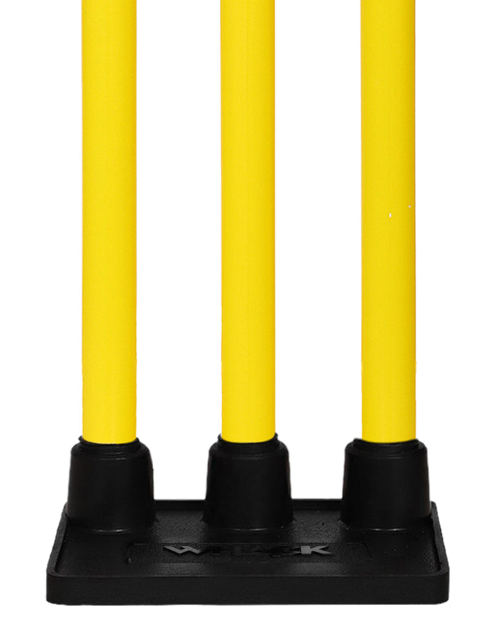 Whack Plastic Training Stumps Set With Rubber Base (Flexi Stumps Set)