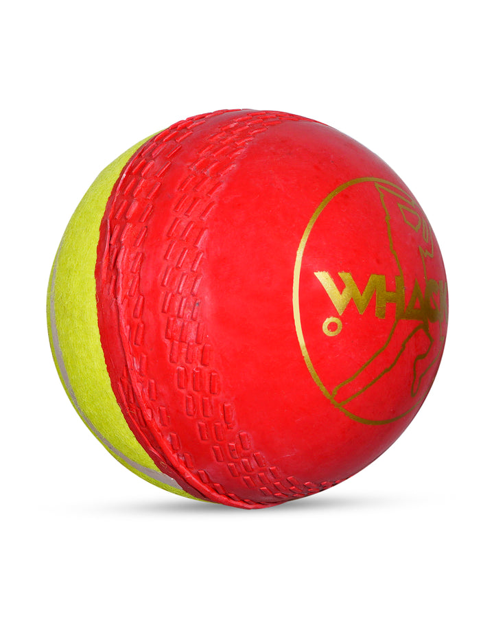 WHACK Half Tennis Half Rubber Swing Cricket Ball