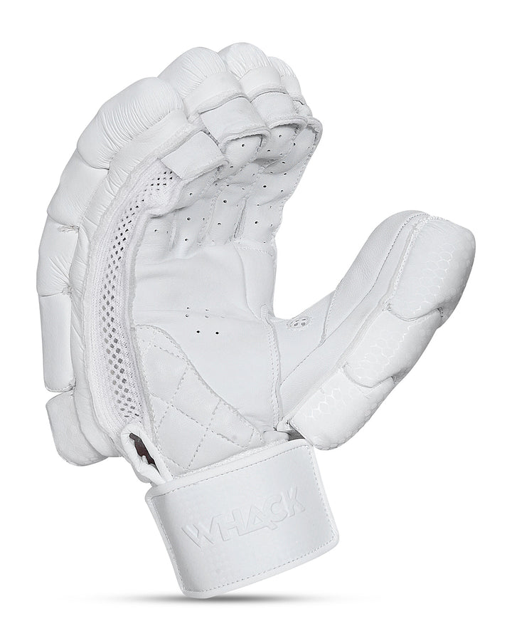 Whack Platinum Pro Players Grade Cricket Batting Gloves - Large Adult