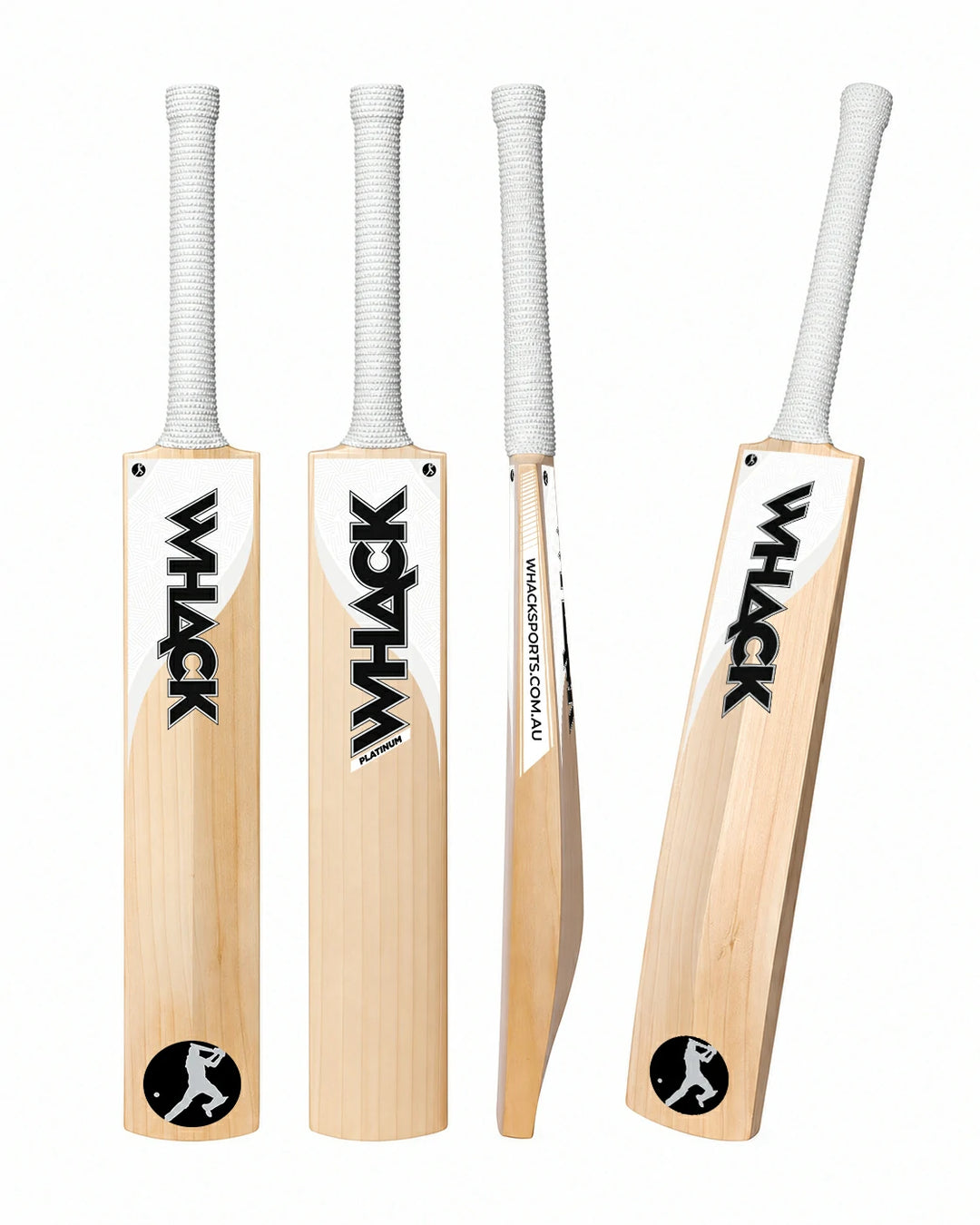 WHACK Platinum English Willow Cricket Bat - SH
