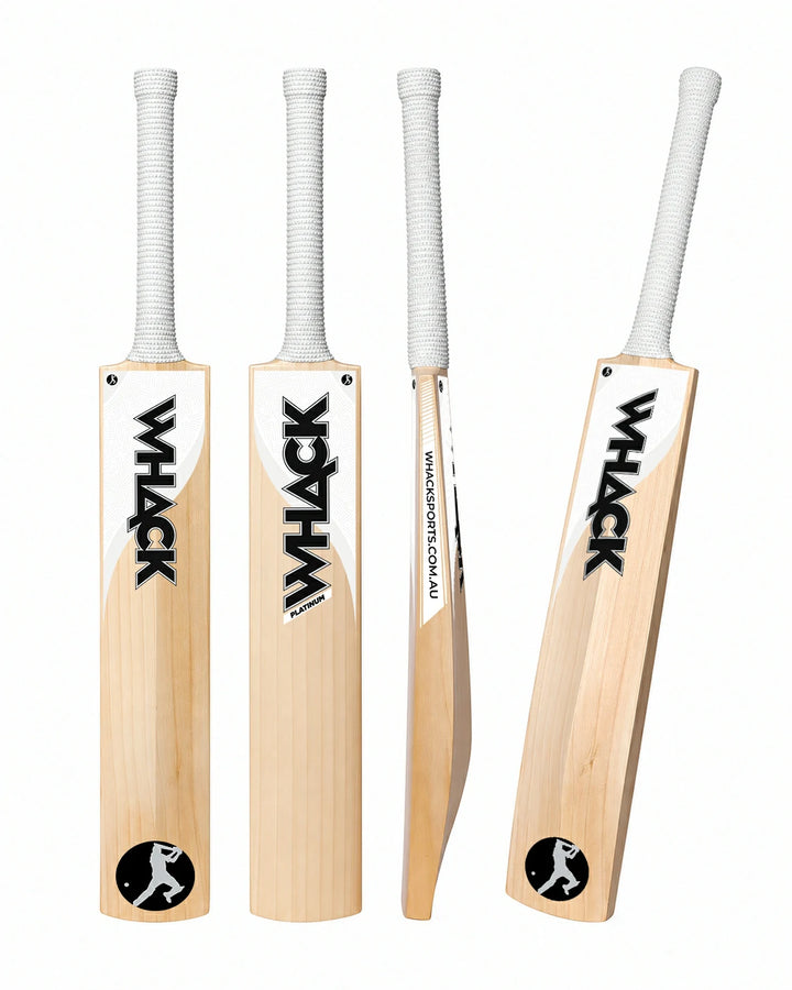 WHACK Platinum English Willow Cricket Bat - Senior LB