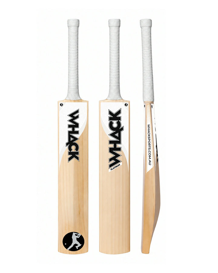 WHACK Platinum English Willow Cricket Bat - Senior LB