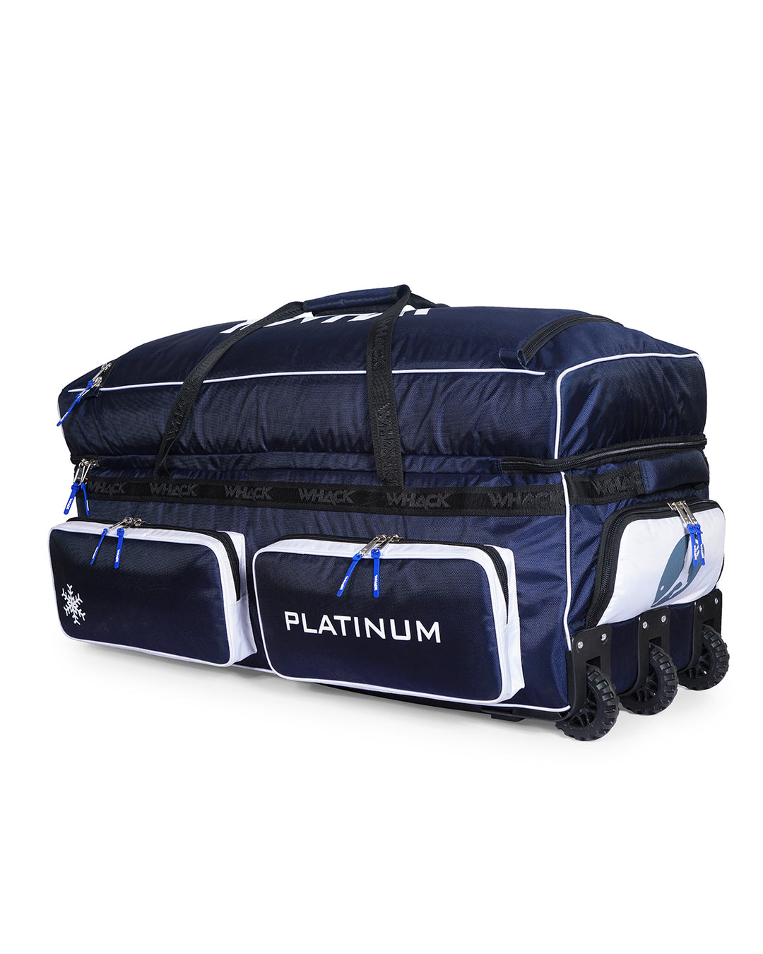WHACK Platinum Cricket Kit Bag - Wheelie - Extra Large - Blue