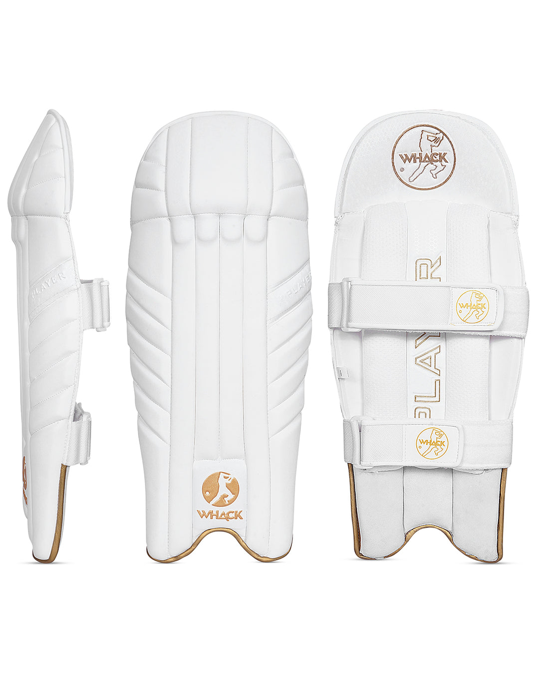WHACK Player Cricket Keeping Pads - Youth, main product view