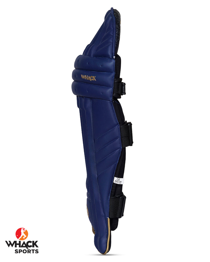 WHACK Player Cricket Batting Pads - Adult - Navy