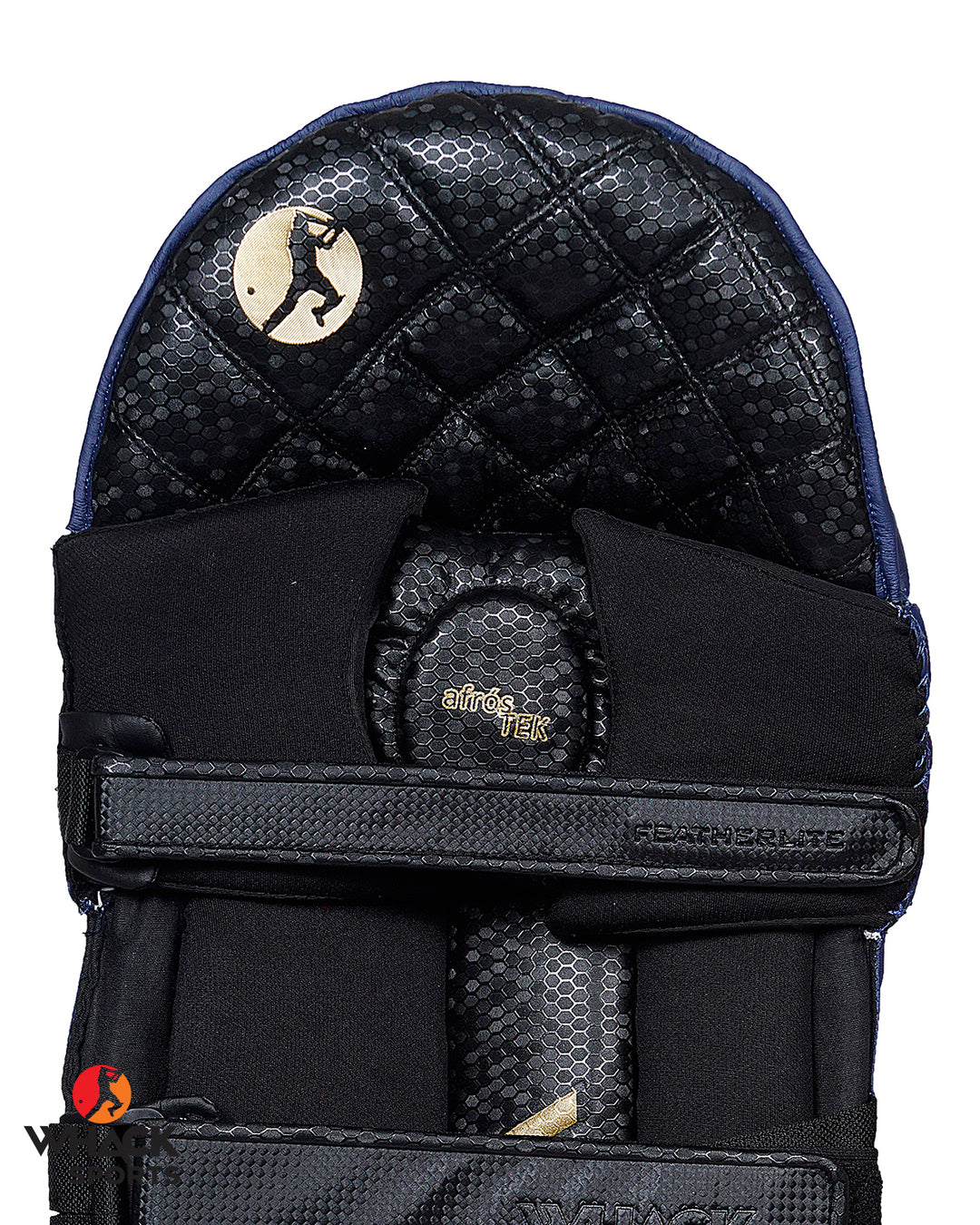 WHACK Player Cricket Batting Pads - Adult - Navy