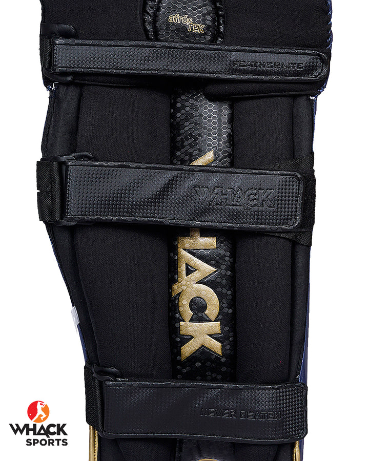 WHACK Player Cricket Batting Pads - Adult - Navy