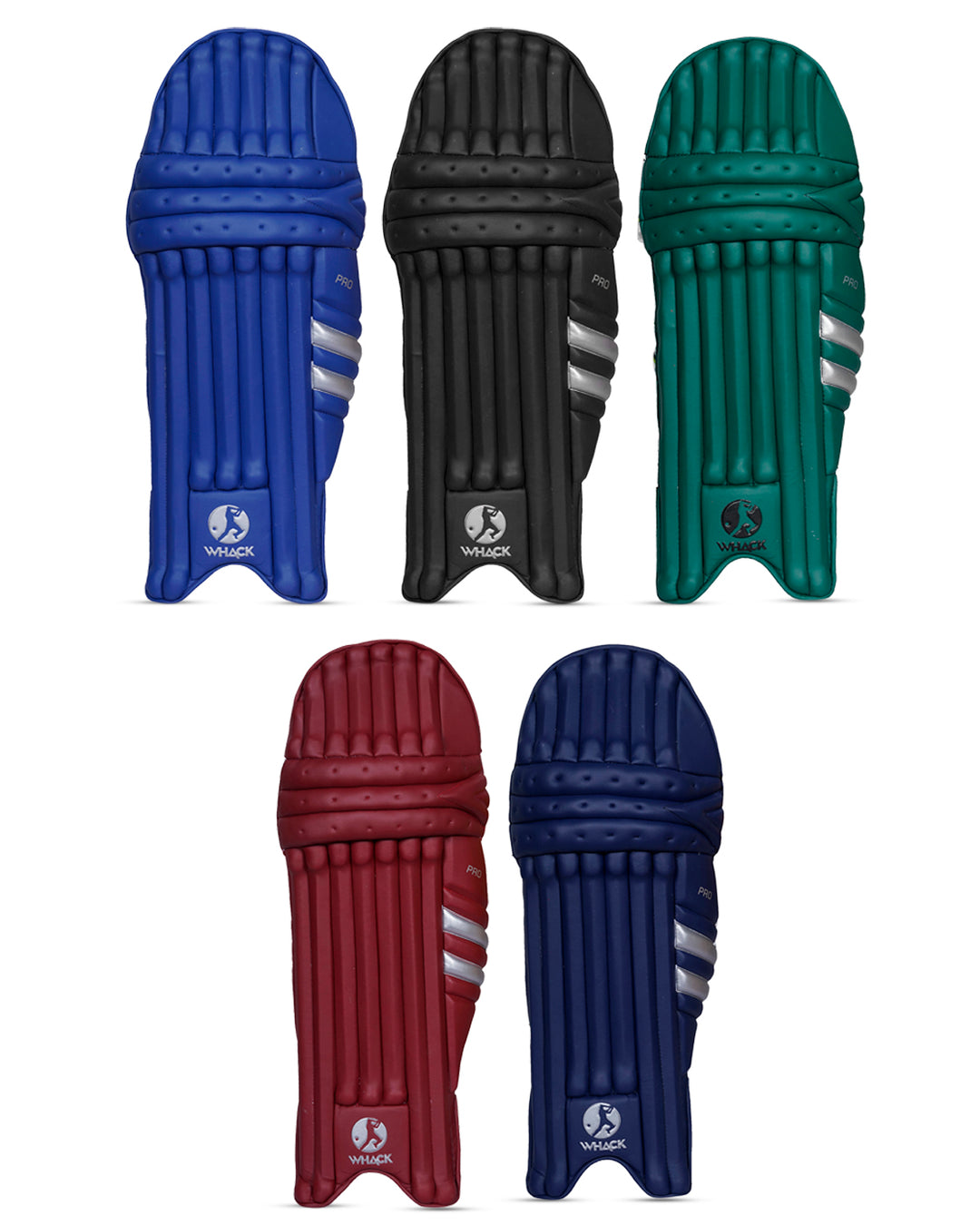 WHACK Pro Cricket Batting Pads - Coloured - Adult