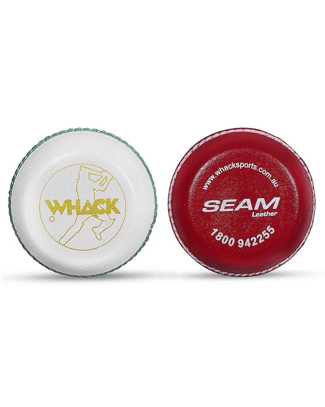 WHACK Aggot/Seam Training 156gm Leather Cricket Ball