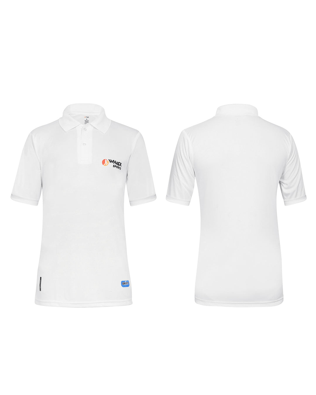 Whack Elite Cricket Shirt - Half Sleeve - White - Senior