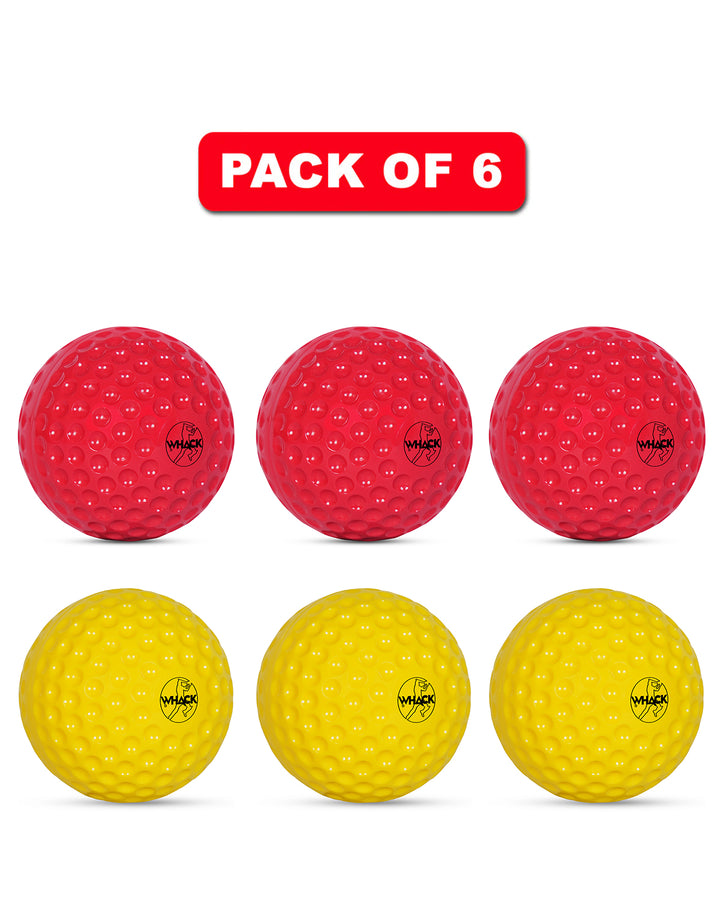 WHACK Bowling Machine Balls Bundle - Pack of 6x or 12x