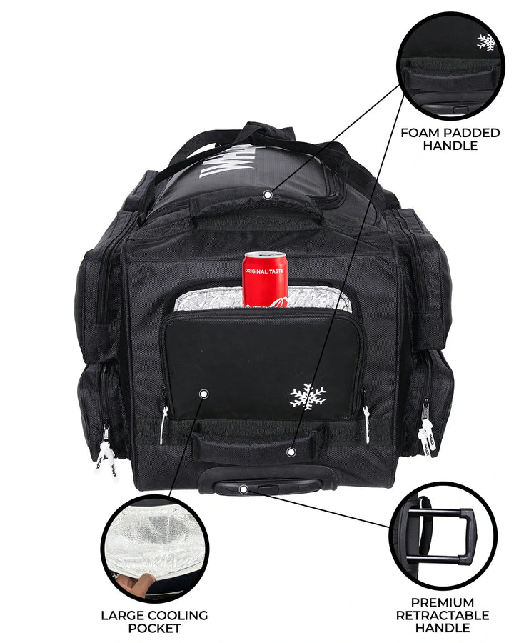 WHACK Players Standup Cricket Kit Bag - Wheelie - Extra Large