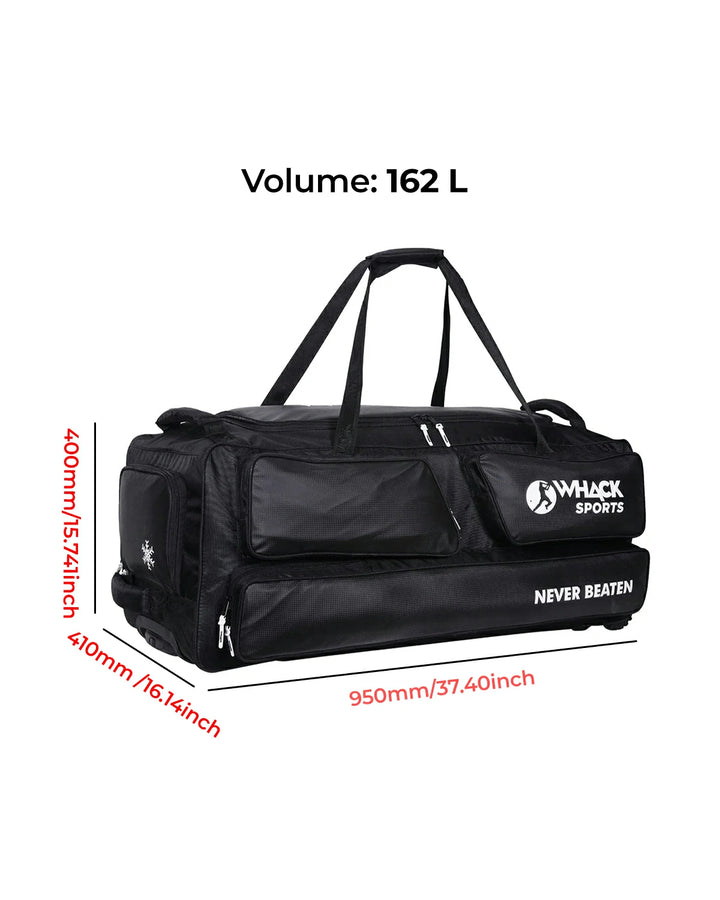 WHACK Players Standup Cricket Kit Bag - Wheelie - Extra Large