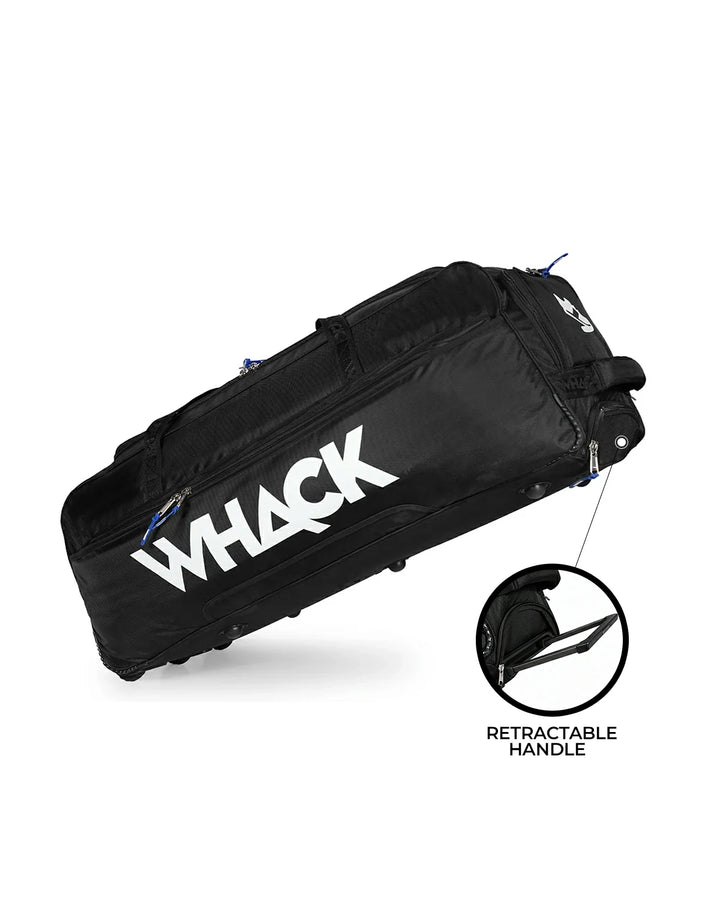 WHACK Blanc Cricket Kit Bag - Wheelie - Large