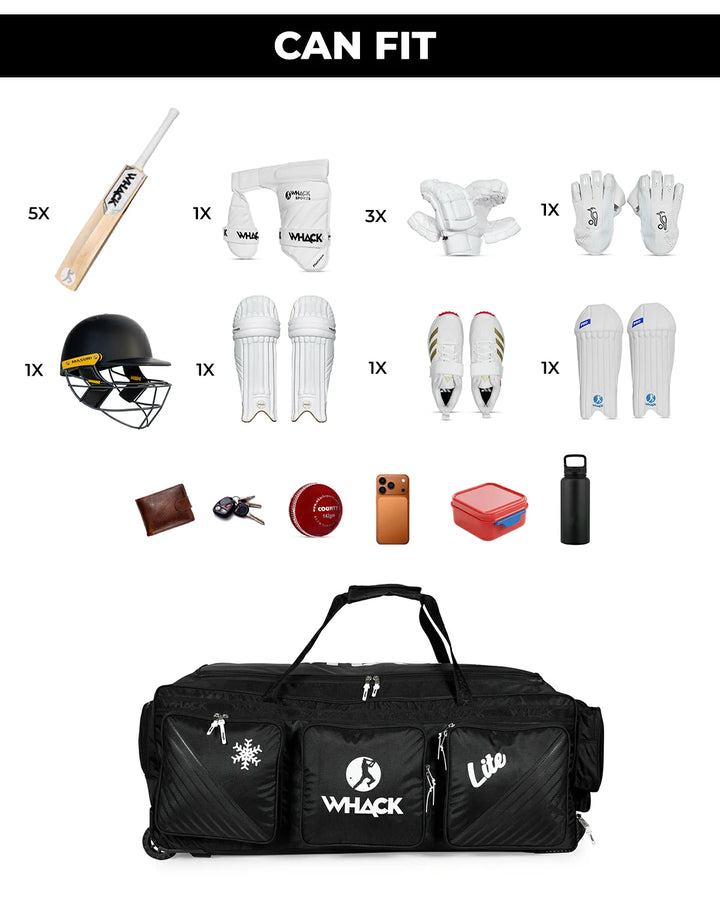 WHACK Lite Cricket Kit Bag - Large